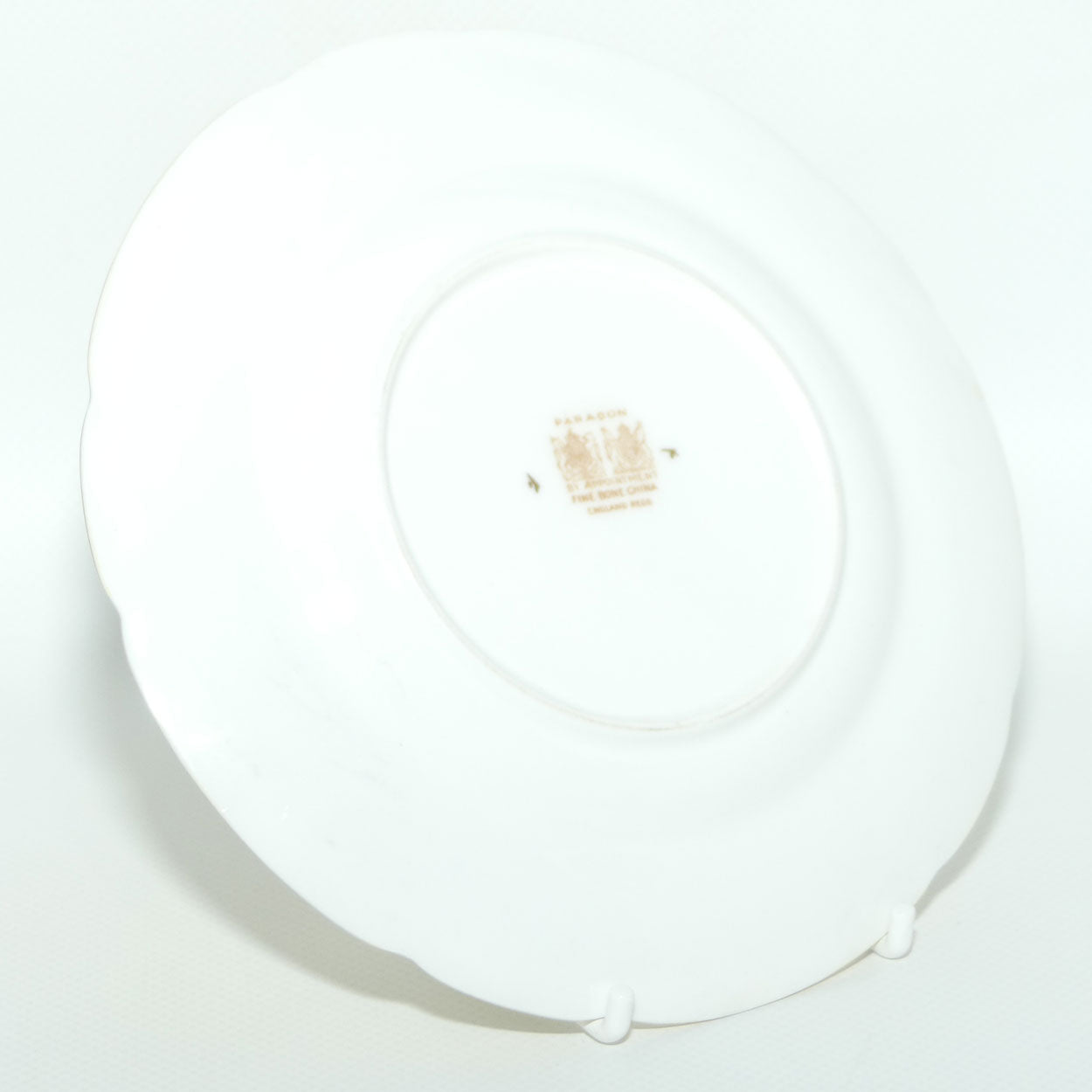 Paragon Bone China Royal Blue and Gilt trio