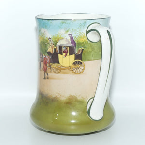 Royal Doulton Coaching Days Blue Sky variation | Yellow Door large lemonade jug E2768