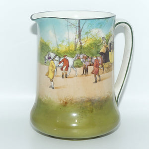 Royal Doulton Coaching Days Blue Sky variation | Yellow Door large lemonade jug E2768