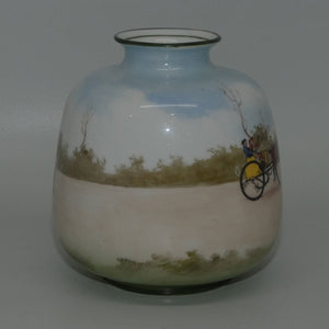 royal-doulton-coaching-days-blue-sky-variation-small-vase