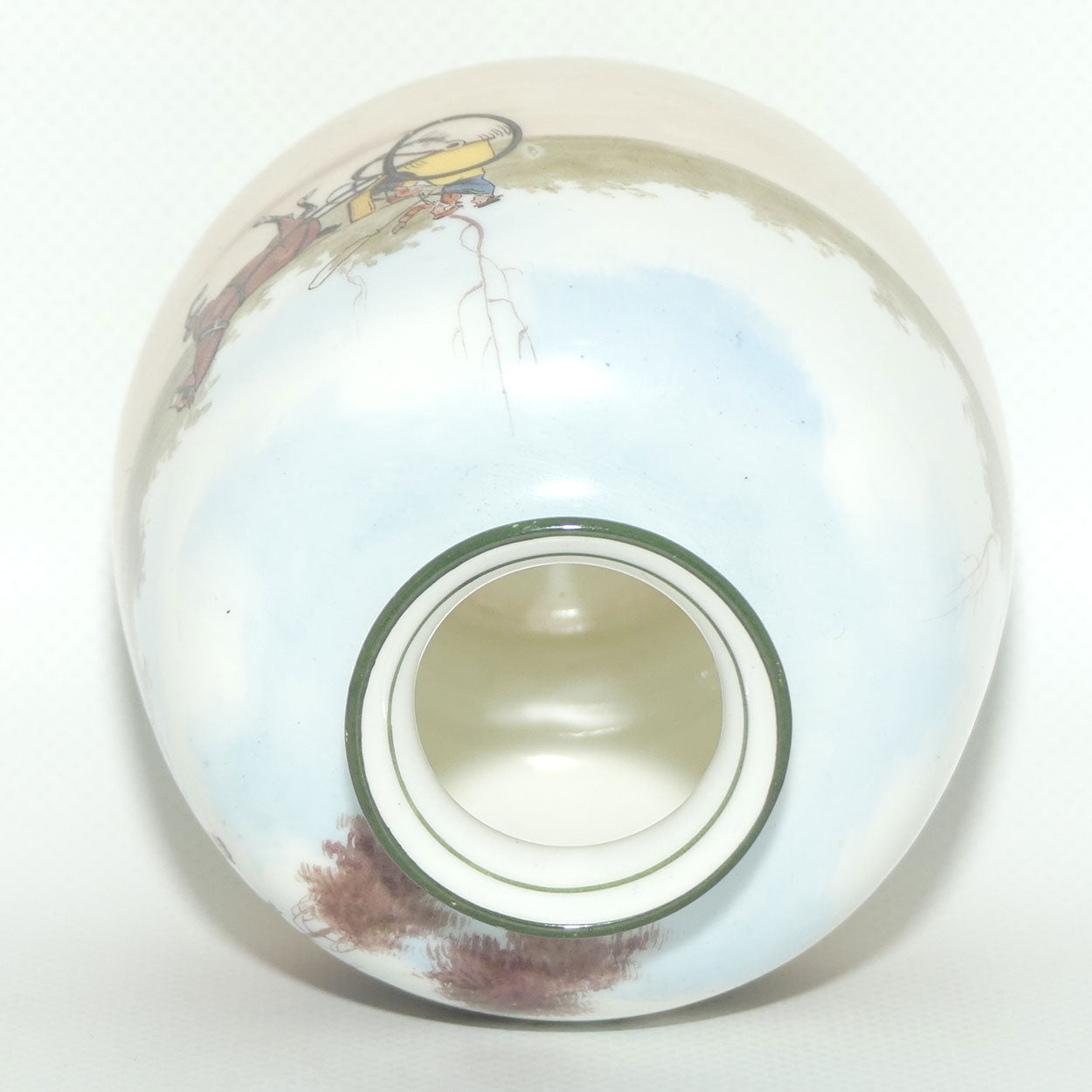 Royal Doulton Coaching Days small vase | rare Blue Sky variation #1