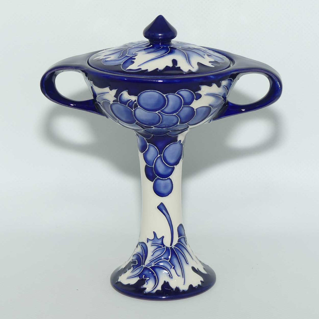 Moorcroft Blue Vine Nostalgia bonbonniere | Shape 28/6 | Num Ed #2