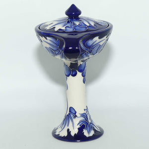 Moorcroft Blue Vine Nostalgia bonbonniere | Shape 28/6 | Num Ed #2