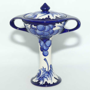 Moorcroft Blue Vine Nostalgia bonbonniere | Shape 28/6 | Num Ed #2