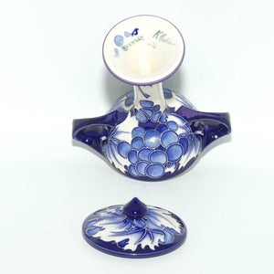 Moorcroft Blue Vine Nostalgia bonbonniere | Shape 28/6 | Num Ed #2