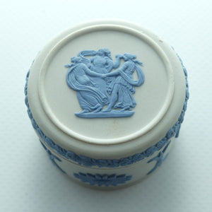 Wedgwood Jasper | Pale Blue on White | 3 Maidens miniature trinket