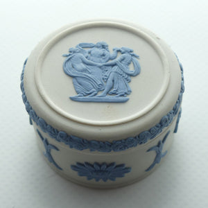 Wedgwood Jasper | Pale Blue on White | 3 Maidens miniature trinket