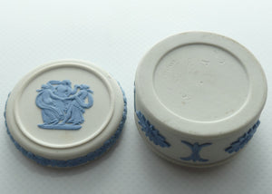 Wedgwood Jasper | Pale Blue on White | 3 Maidens miniature trinket