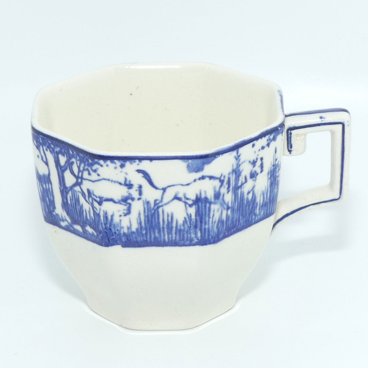 Royal Doulton Blue and White trio | Bushveld | African Wild Animals Border