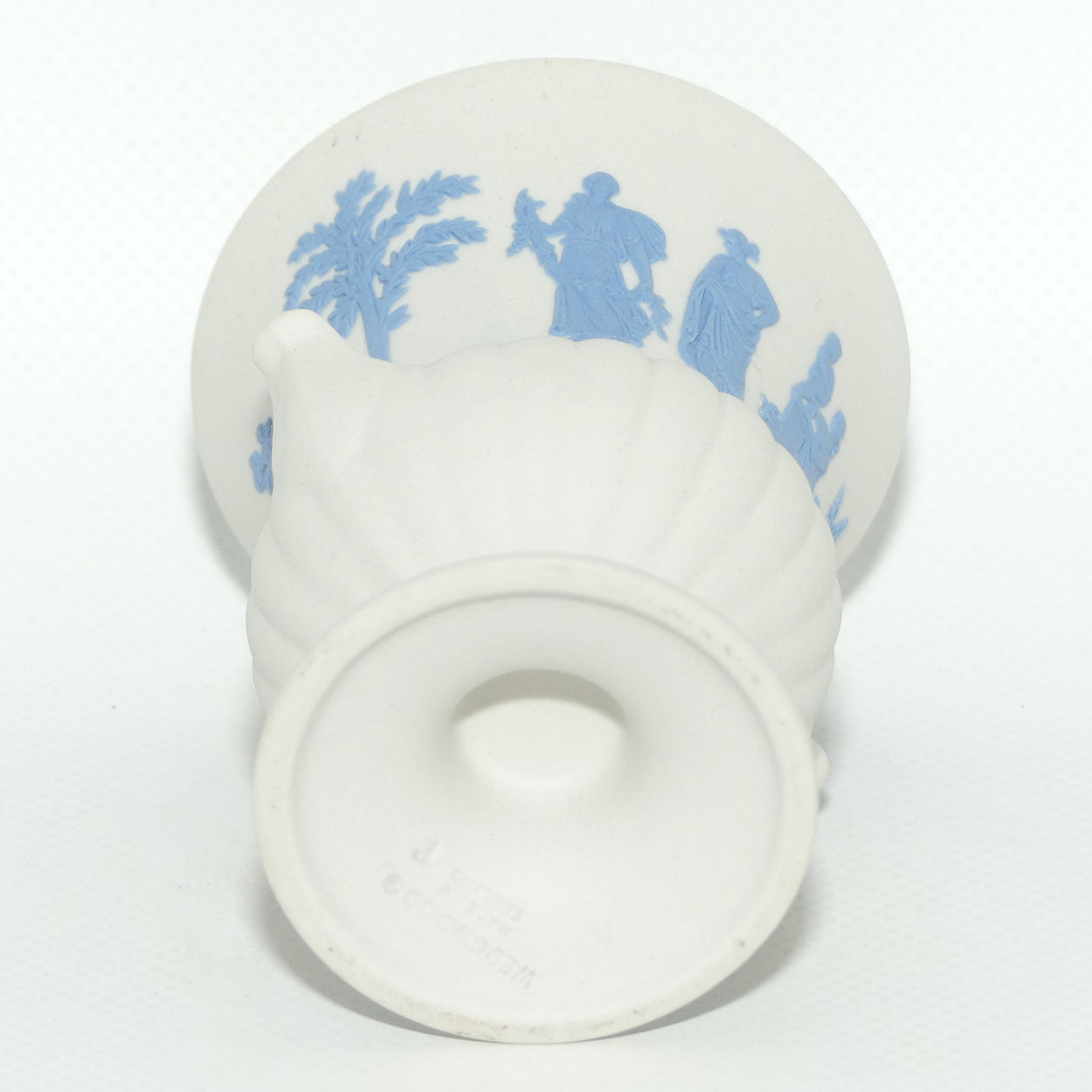 Wedgwood Jasper | Blue on White | Campagna vase | #2