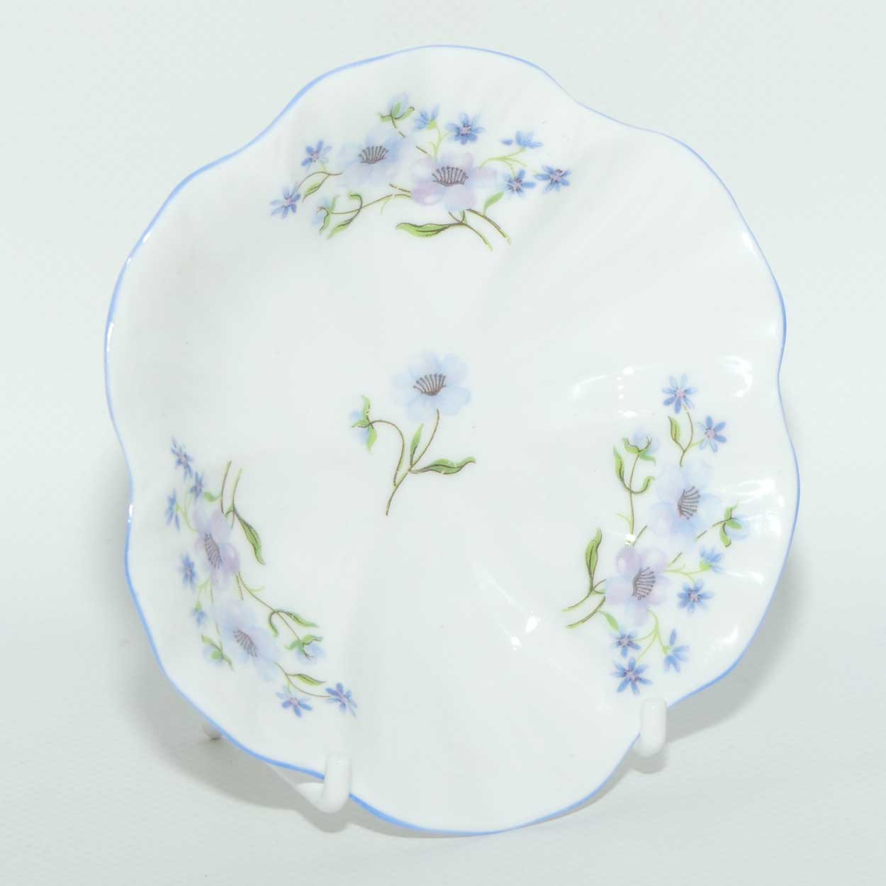 Shelley Dainty shape Blue Rock dish