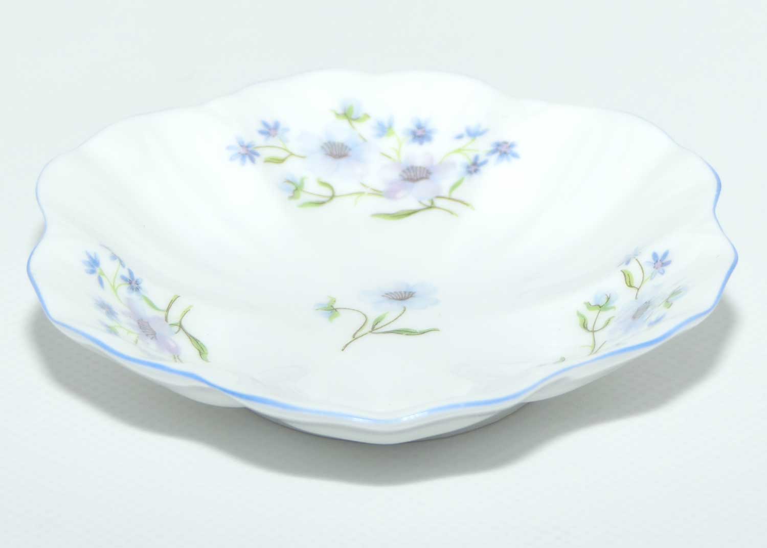 Shelley Dainty shape Blue Rock dish