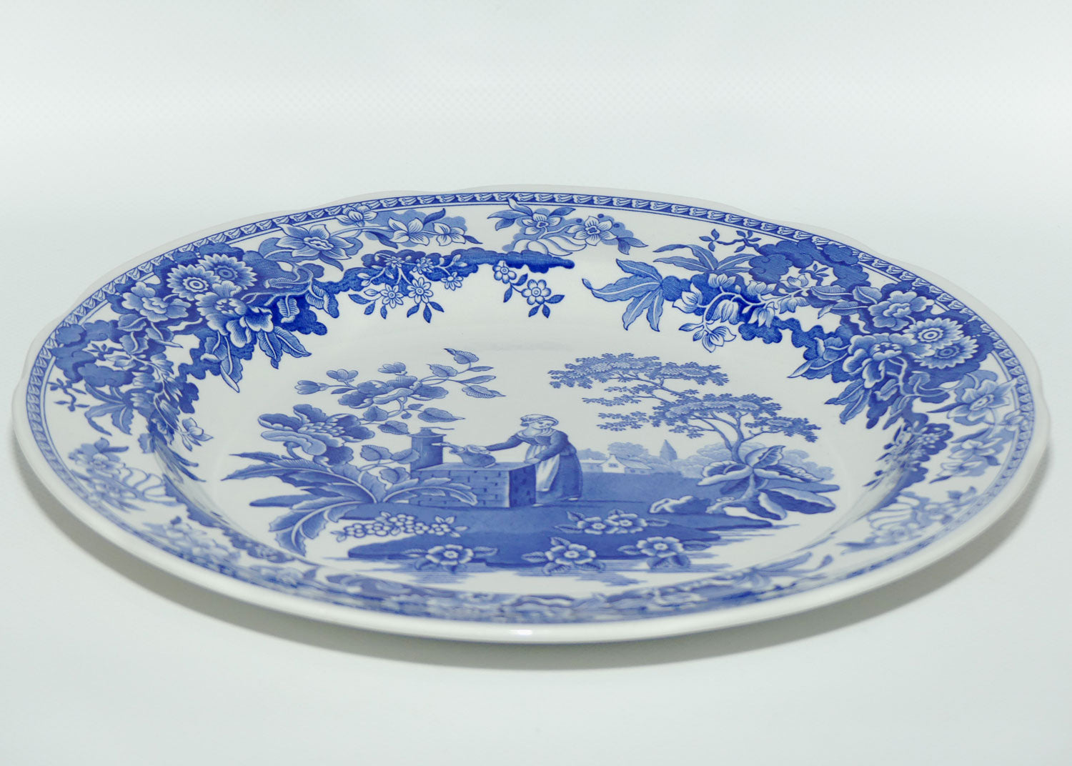Spode Blue Room Collection | Girl at Well plate | 26cm | #2