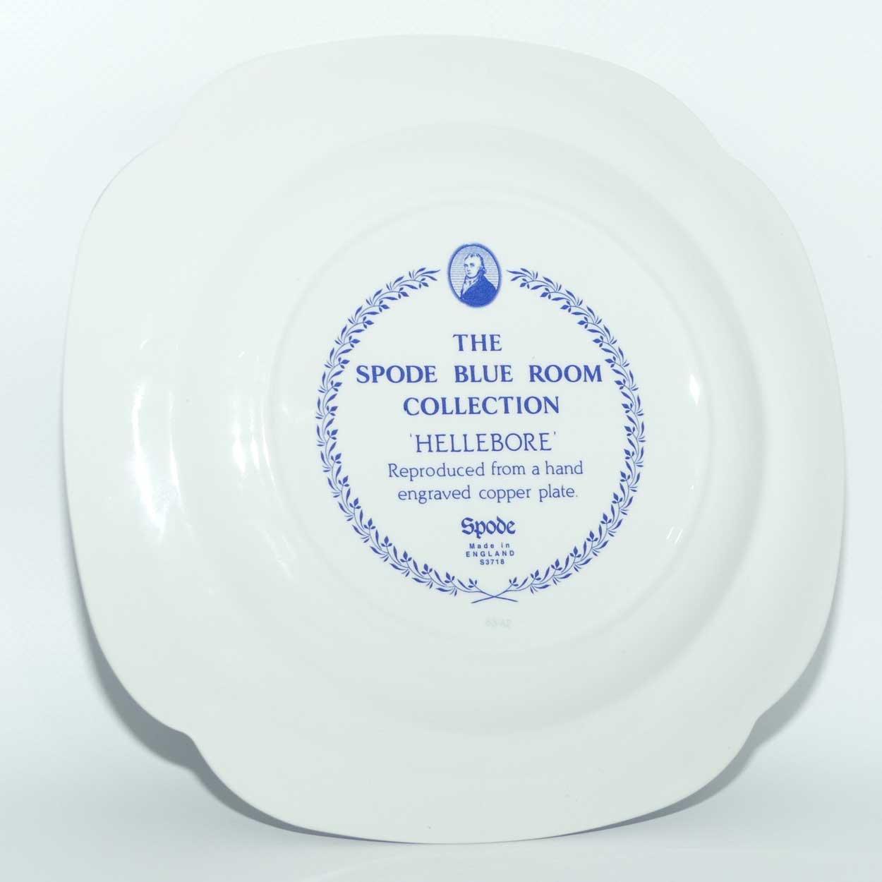 Spode Blue Room Collection | Hellebore plate | 23cm