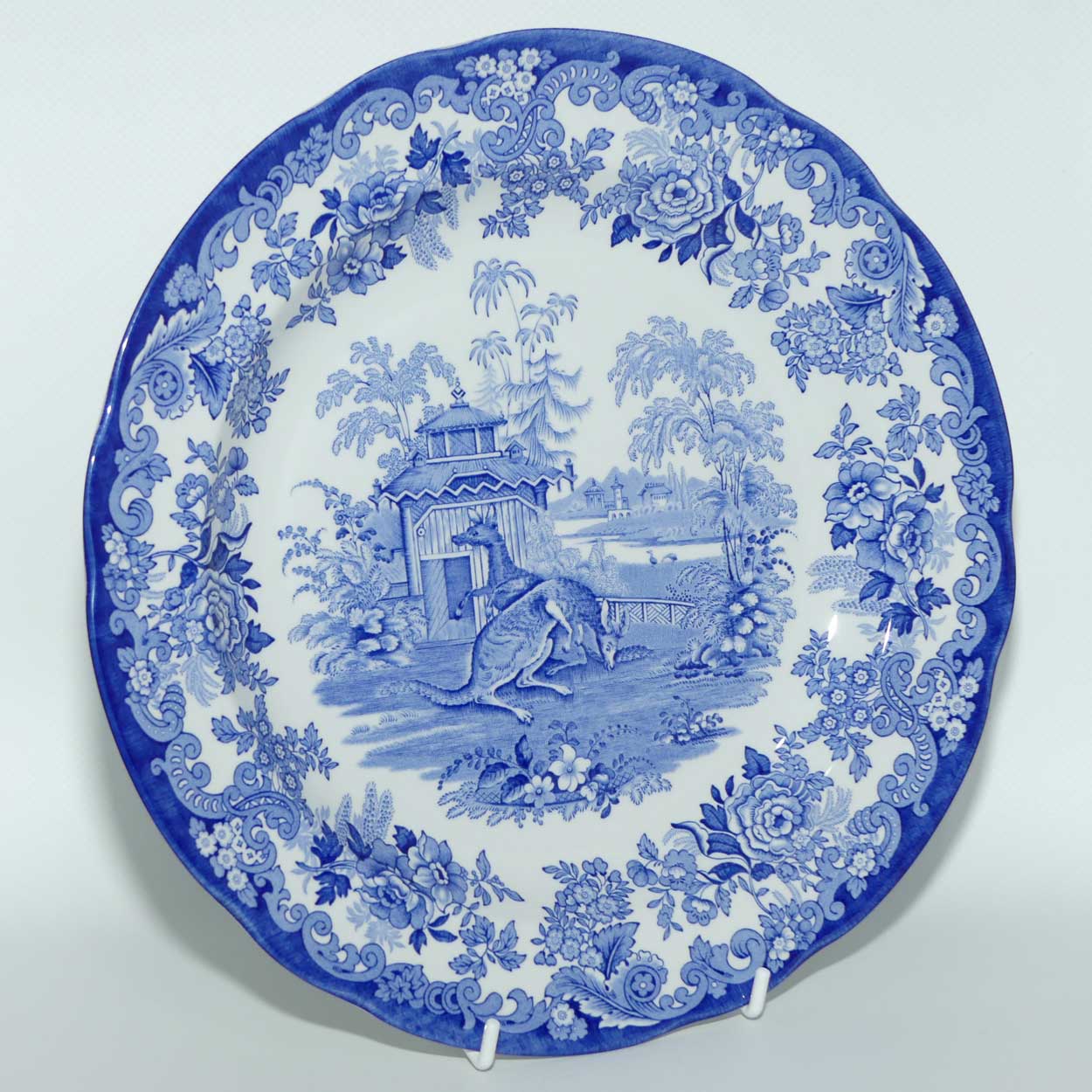 Spode Blue Room Collection | The Kangaroo Enclosure plate | 26cm
