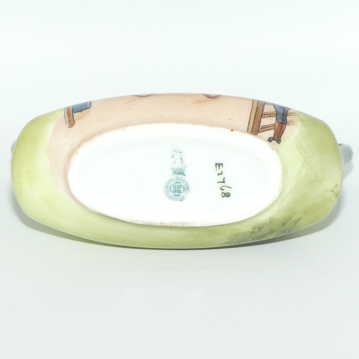 Royal Doulton Coaching Days twin handle vase | High Handles | rare Blue Sky variation E2768