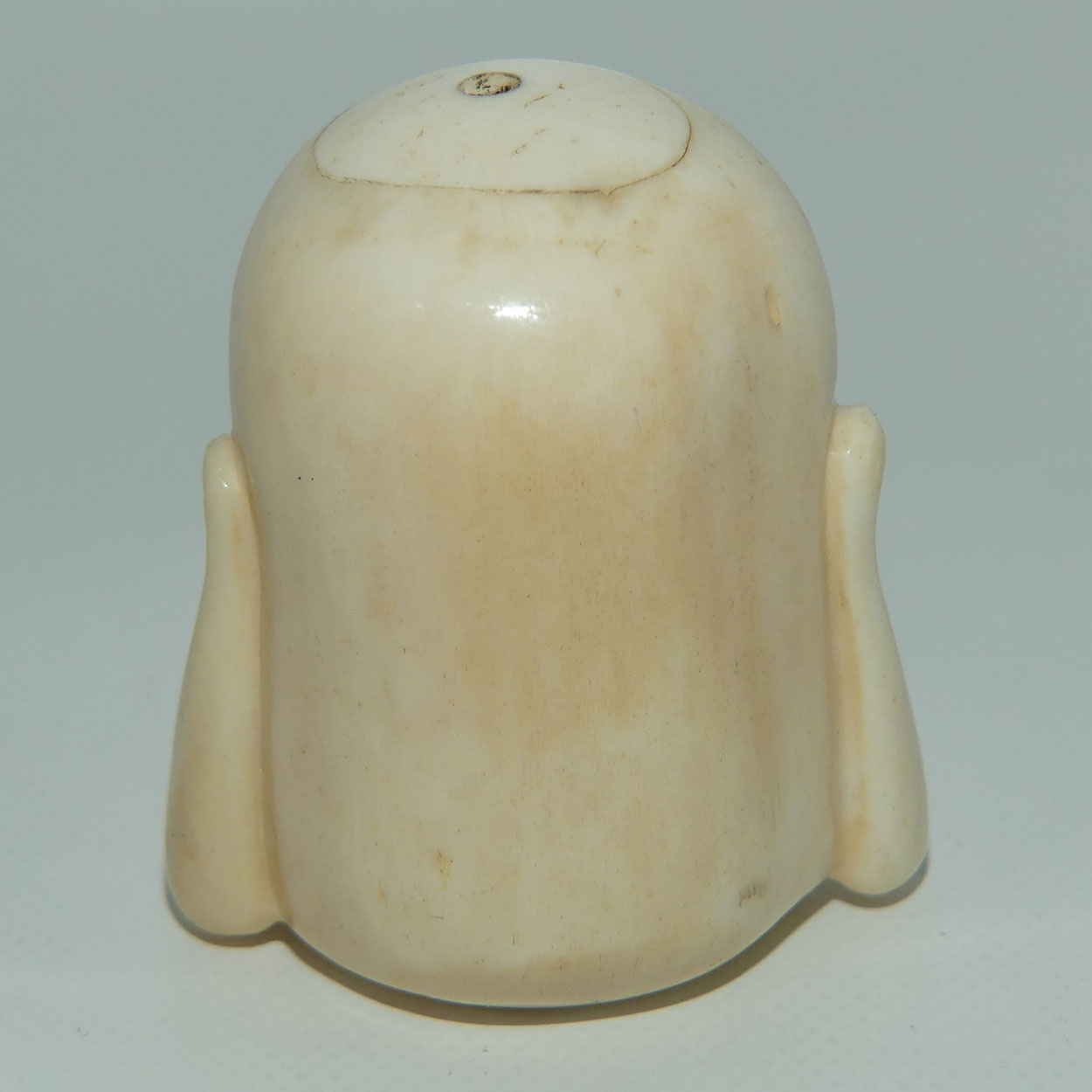 Chinese Carved Bone Buddha caricature