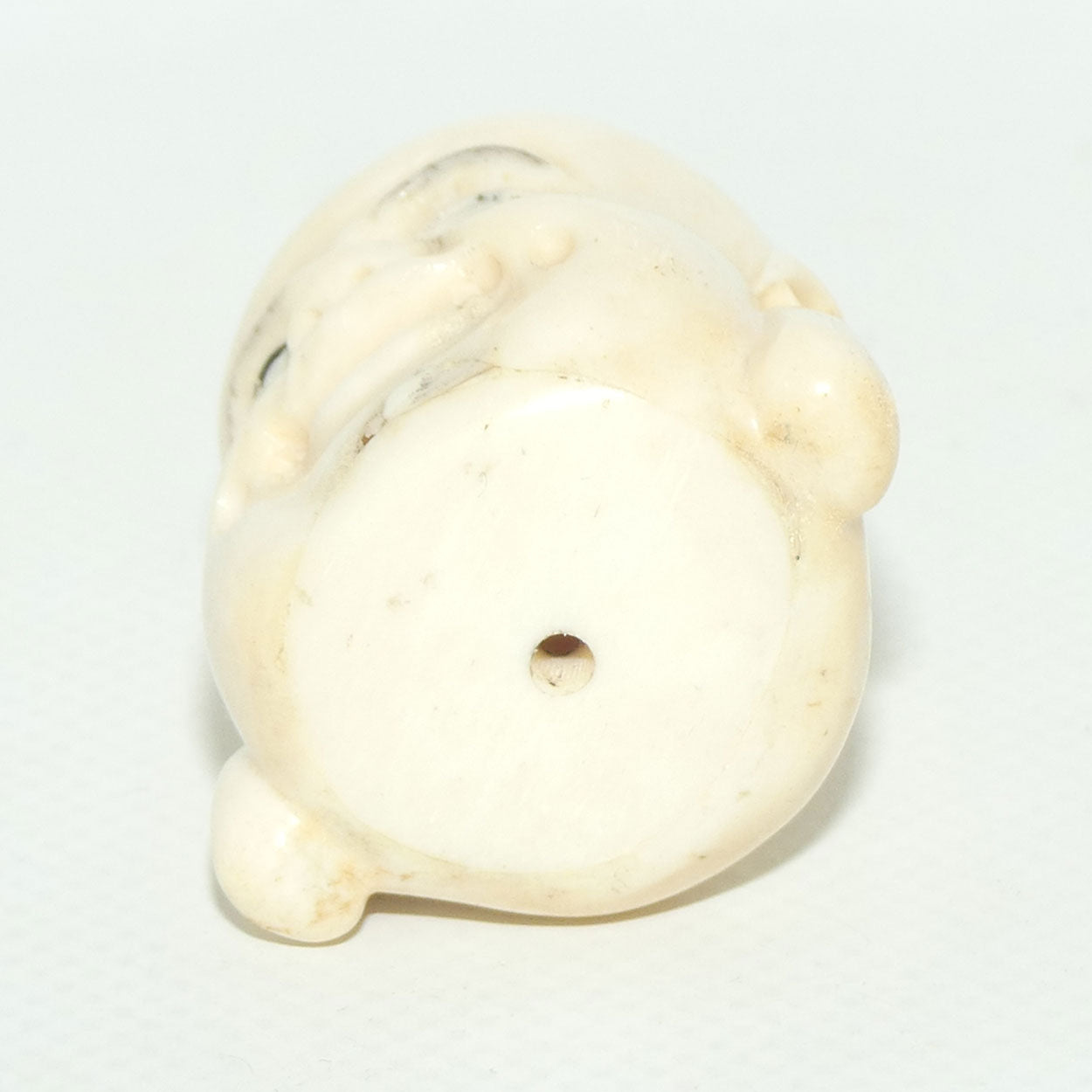 Chinese Carved Bone Buddha caricature