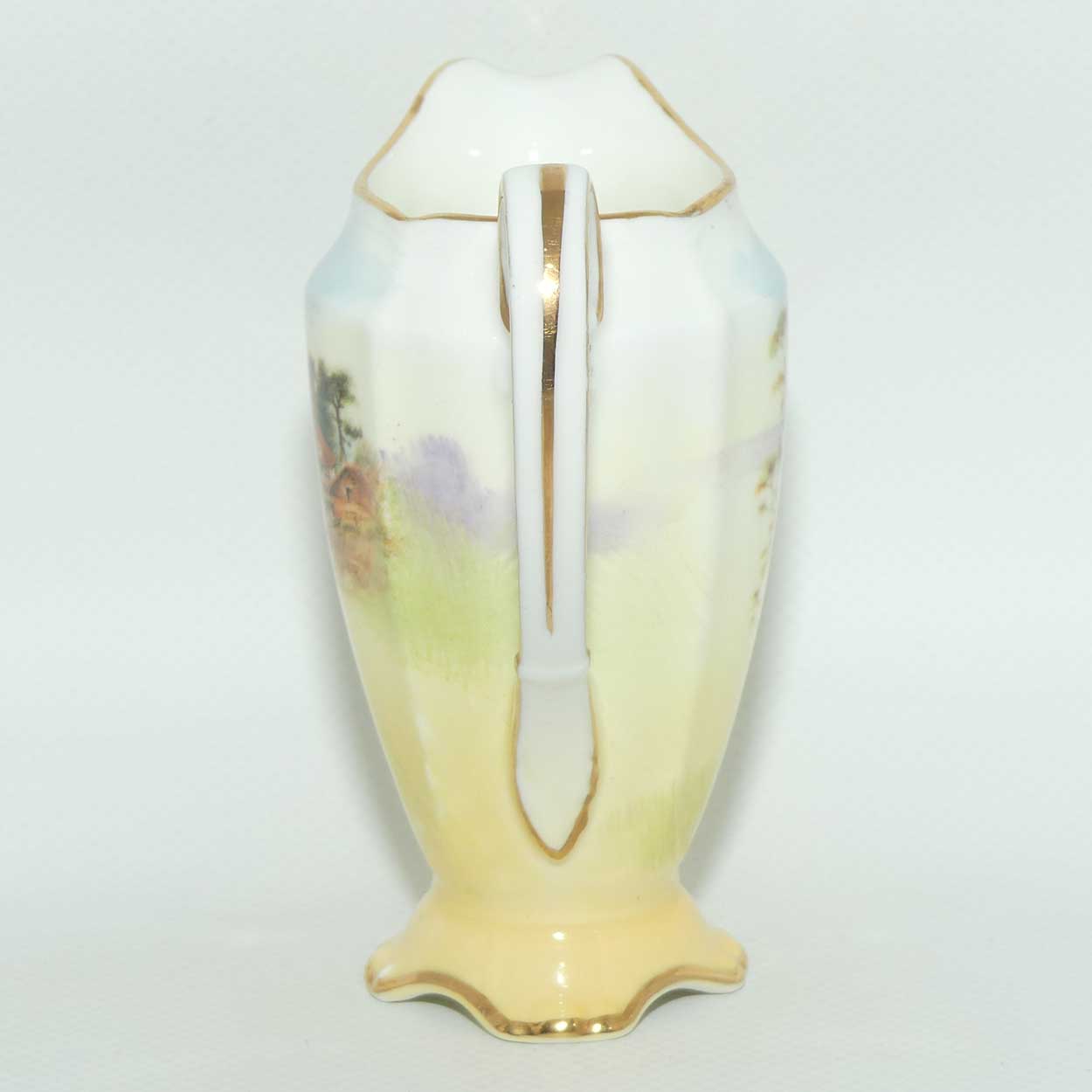 Royal Doulton English Cottages A fancy shape milk jug and sugar bowl | Fine Bone China