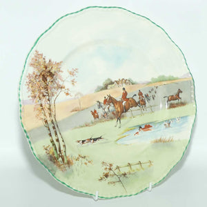 Royal Doulton Fox Hunting plate | Bullet Edge | Fine Bone China body | 27cm | #2