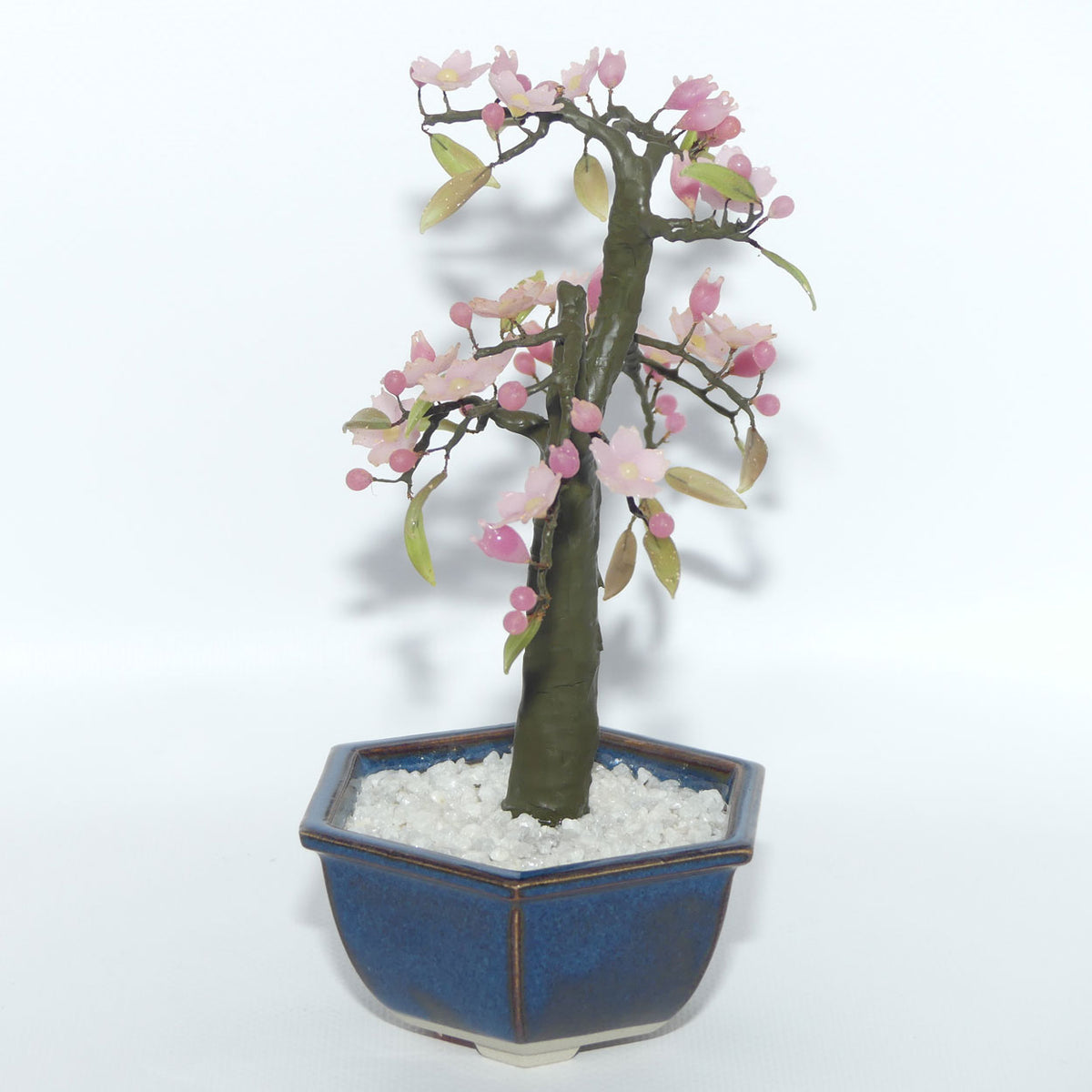 Japanese Bonsai Tree | Flowers made from Rose Quartz