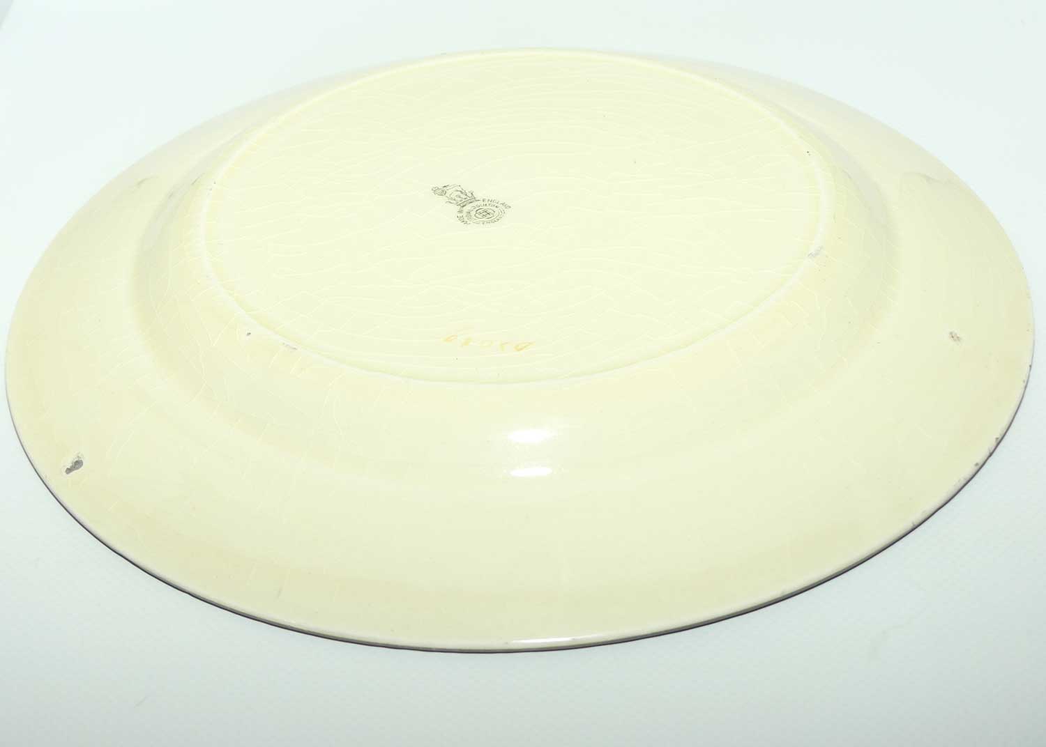 Royal Doulton Professionals series | The Bookworm plate D3089 | Green border