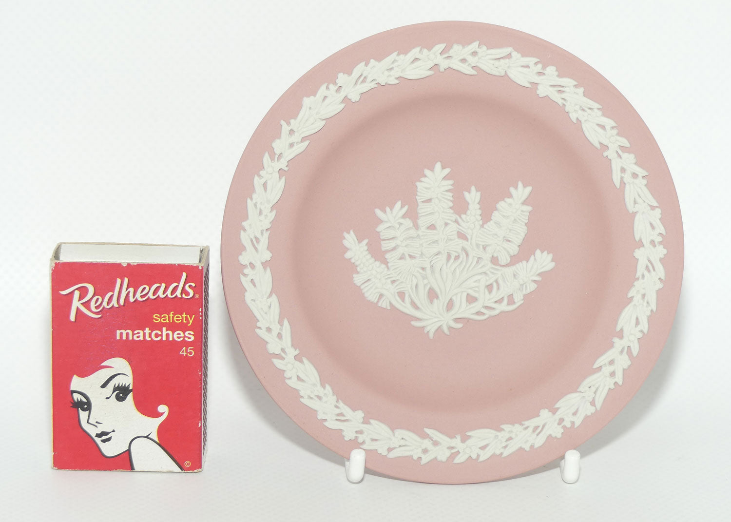 Wedgwood Jasper | Australian |  Bottle Brush  | Miniature Plate | boxed