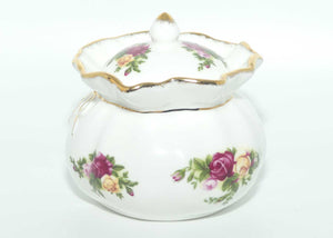 Royal Albert Bone China Old Country Roses Bow Pot | © 1962 Royal Albert Ltd backstamp | Asian