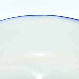 Doulton Burslem England Flow Blue Willow bowl