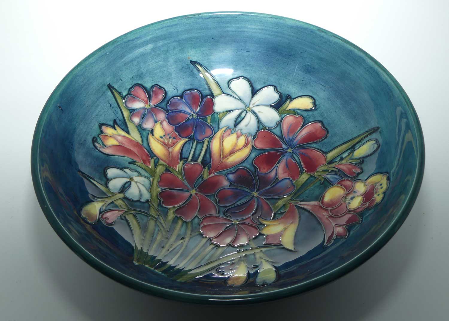 Walter Moorcroft Spring Flowers large bowl | 26.5cm diameter | #2
