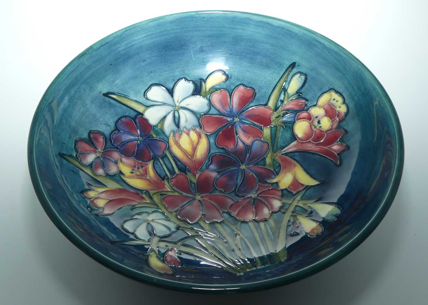 Walter Moorcroft Spring Flowers large bowl | 26.5cm diameter | #2