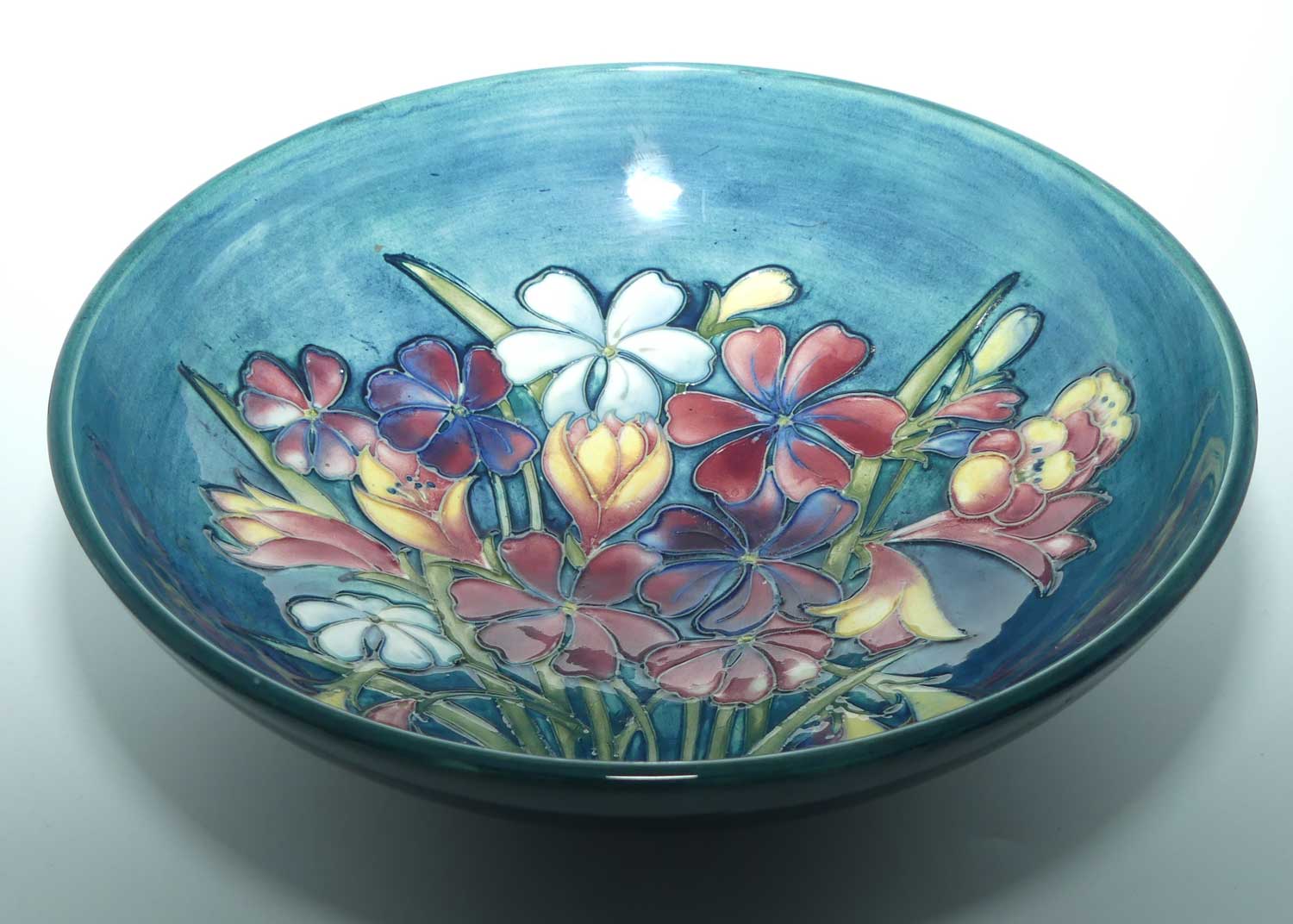 Walter Moorcroft Spring Flowers large bowl | 26.5cm diameter | #2