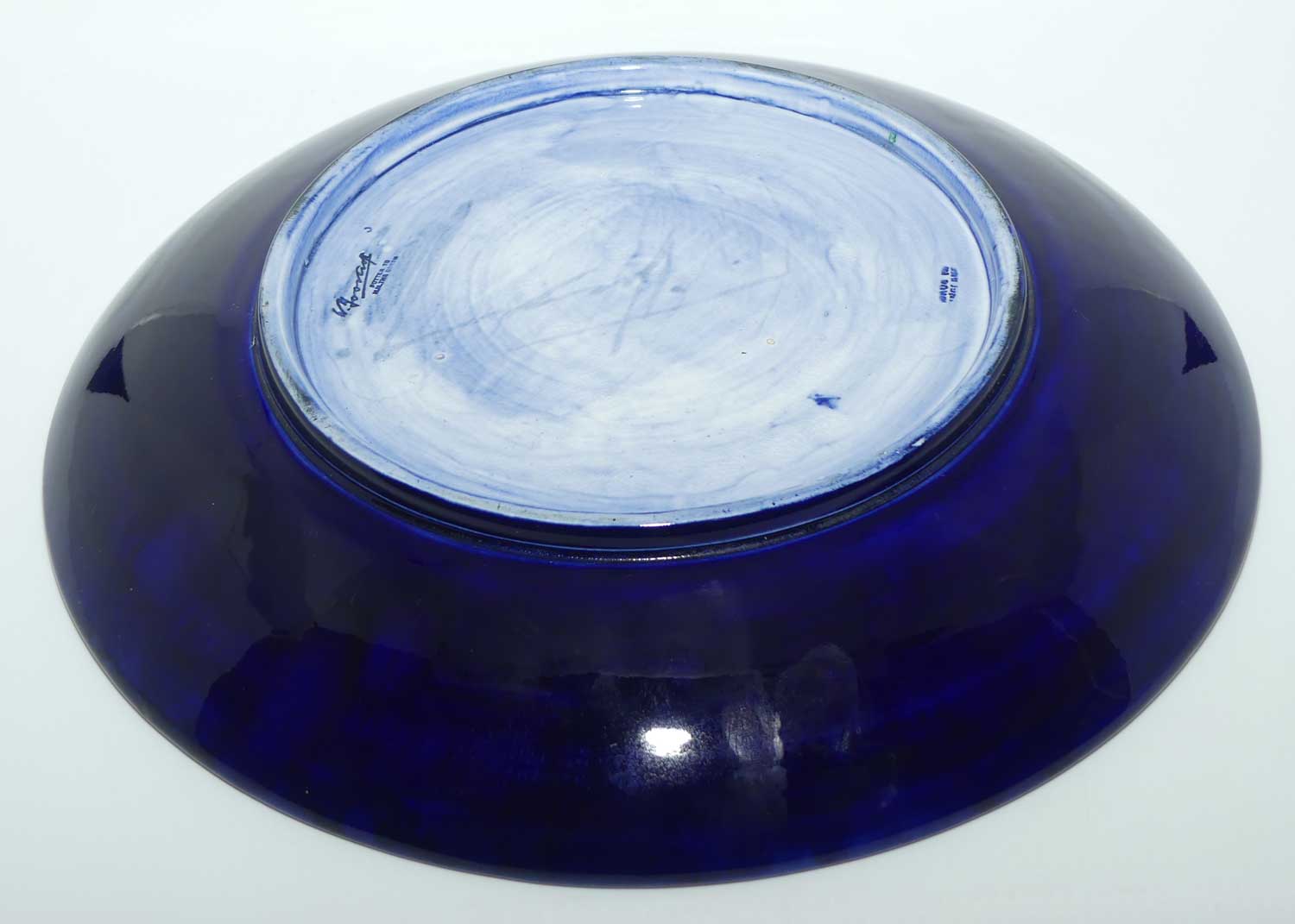 Walter Moorcroft Freesia | Blue large bowl | 30cm