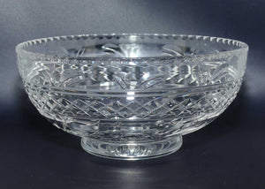 Stuart Crystal Imperial pattern bowl | 21cm diam