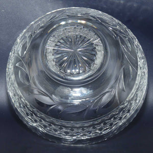 Stuart Crystal Imperial pattern bowl | 21cm diam