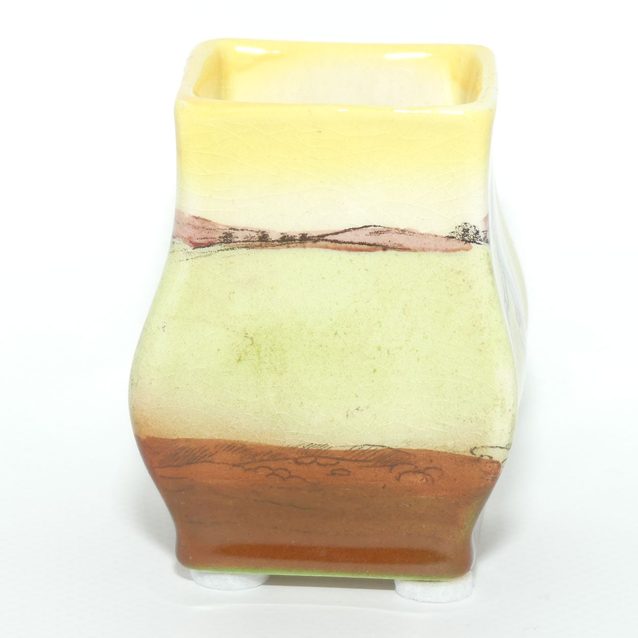 Royal Doulton Welsh miniature vase | 6cm tall