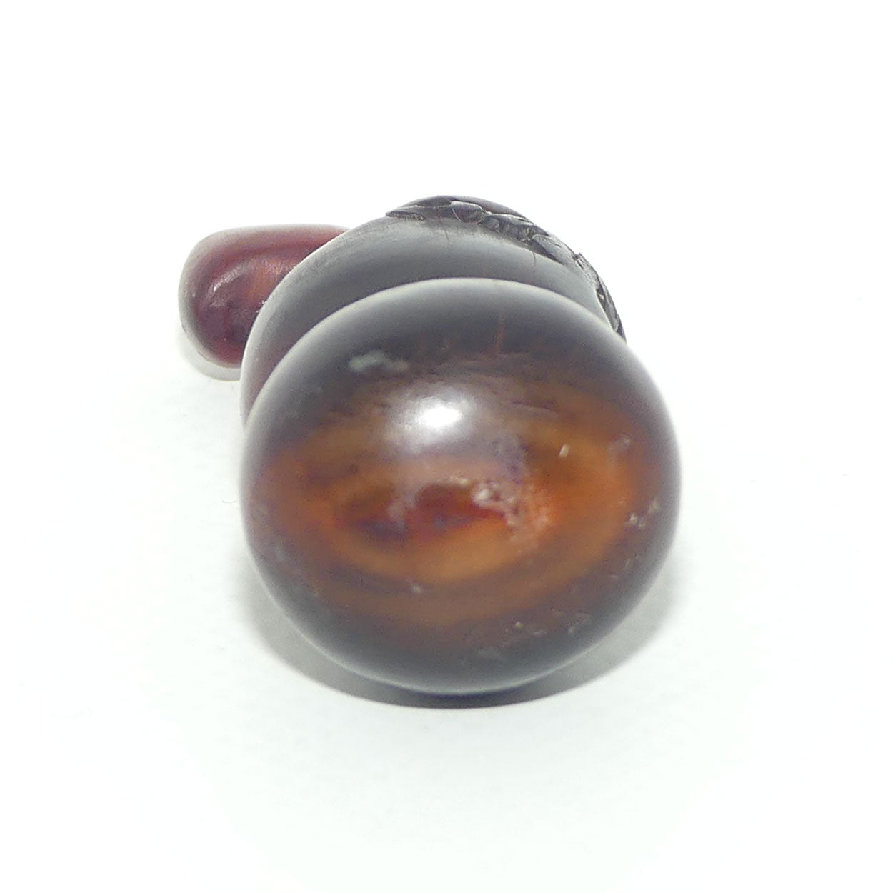 Japanese Carved Boxwood miniature Gourd