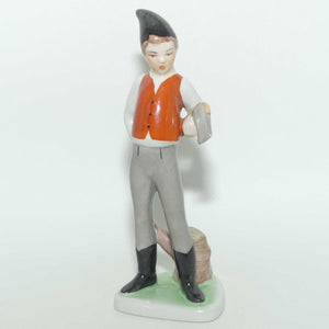 Drasche Kobanyai Porcelangyar Hungary figure | Boy with Axe