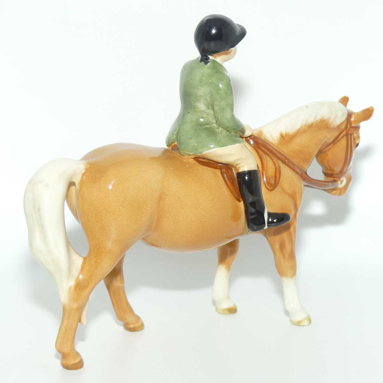 #1500 Beswick Boy on Pony (Palomino)