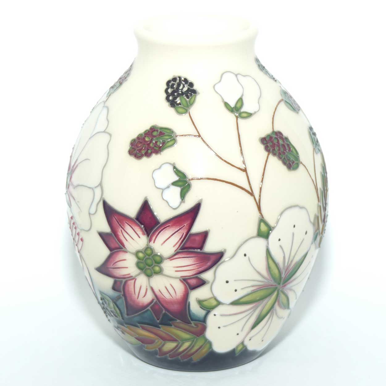 Moorcroft Bramble Revisited 3/5 vase