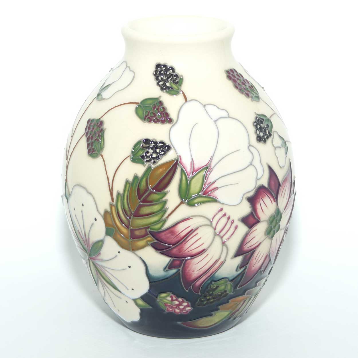 Moorcroft Bramble Revisited 3/5 vase