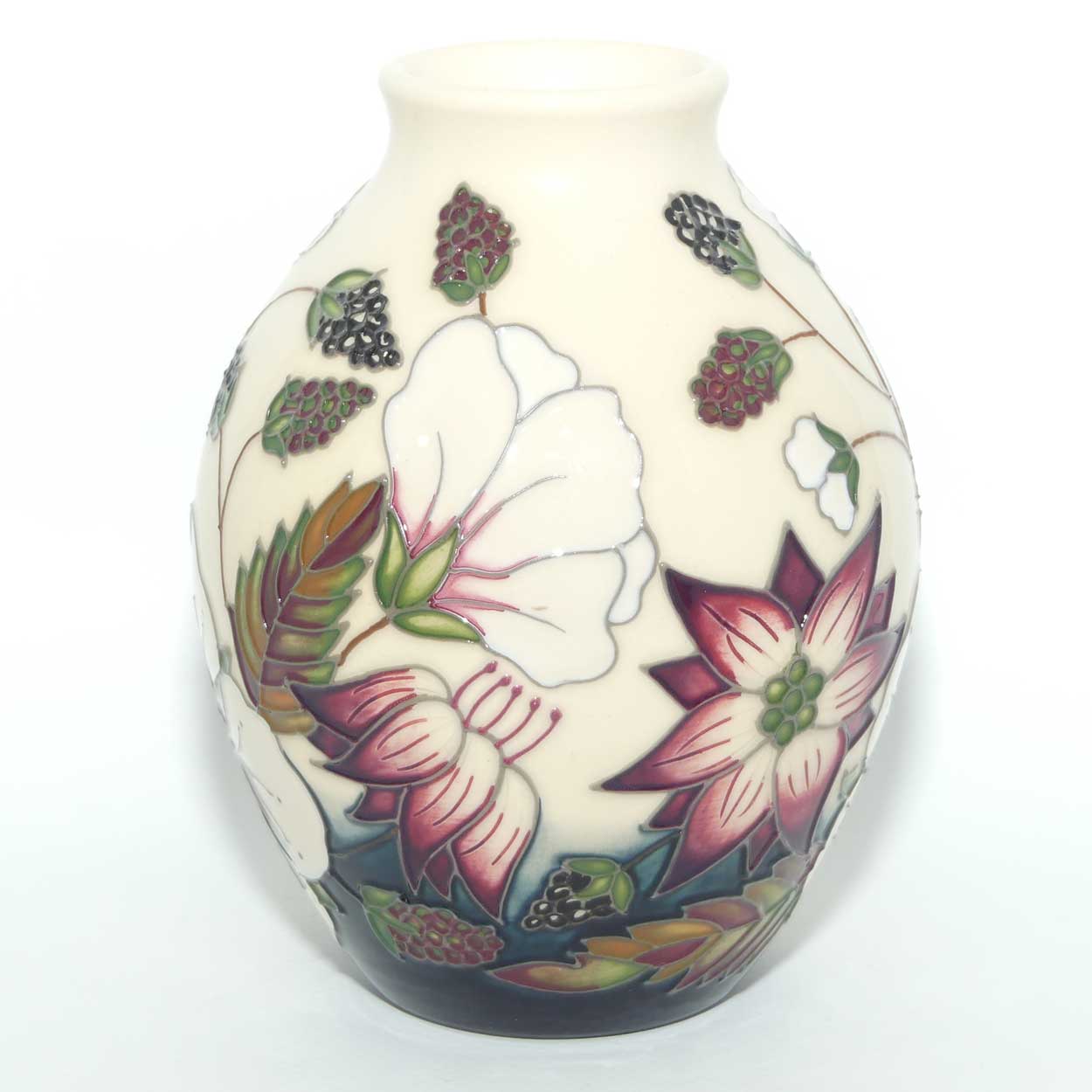 Moorcroft Bramble Revisited 3/5 vase