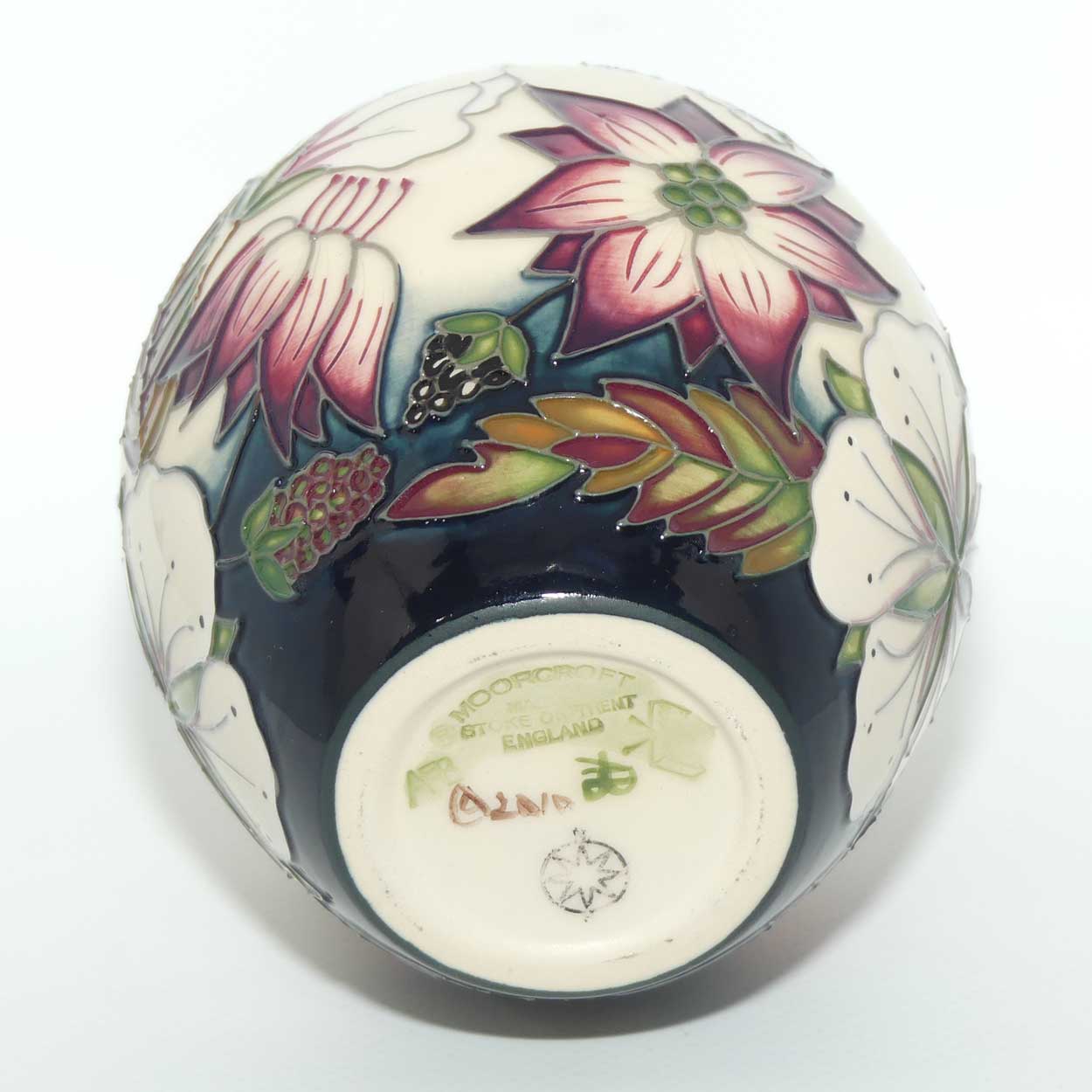 Moorcroft Bramble Revisited 3/5 vase