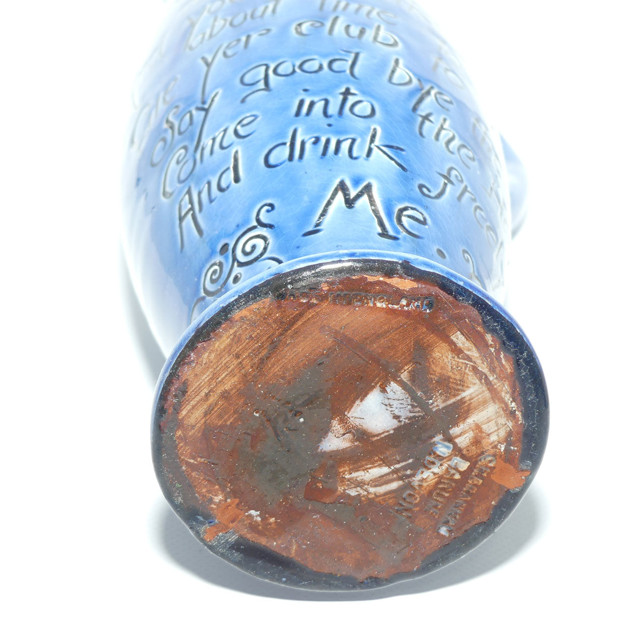 CH Brannam BARUM Devon Its a Grand Game Golf | Gowf Humourous jug