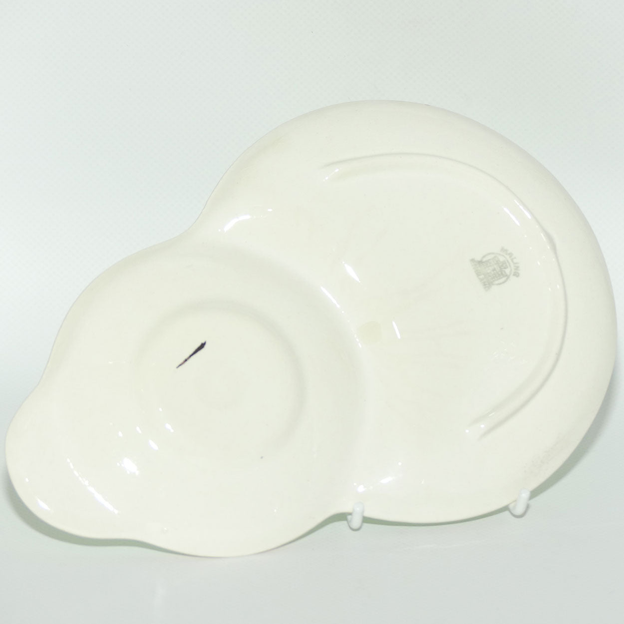 Maling Green Lustre glaze Hostess cup and saucer