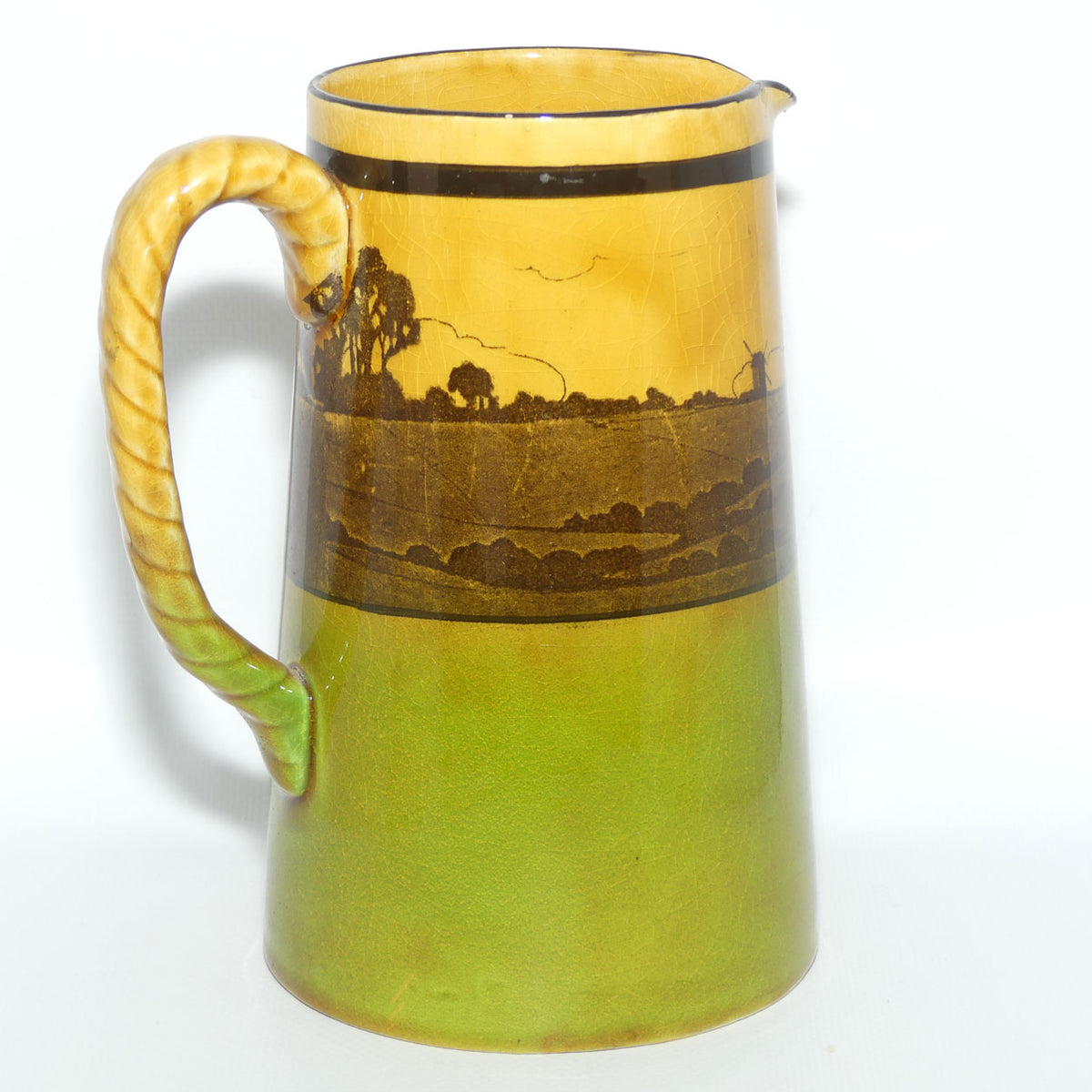 Royal Doulton Haystacks Holbein glaze jug D2538