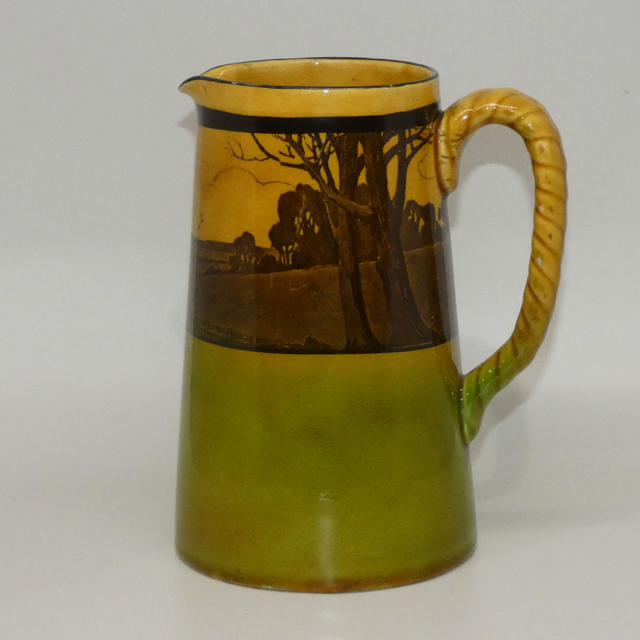 Royal Doulton Haystacks Holbein glaze jug D2538