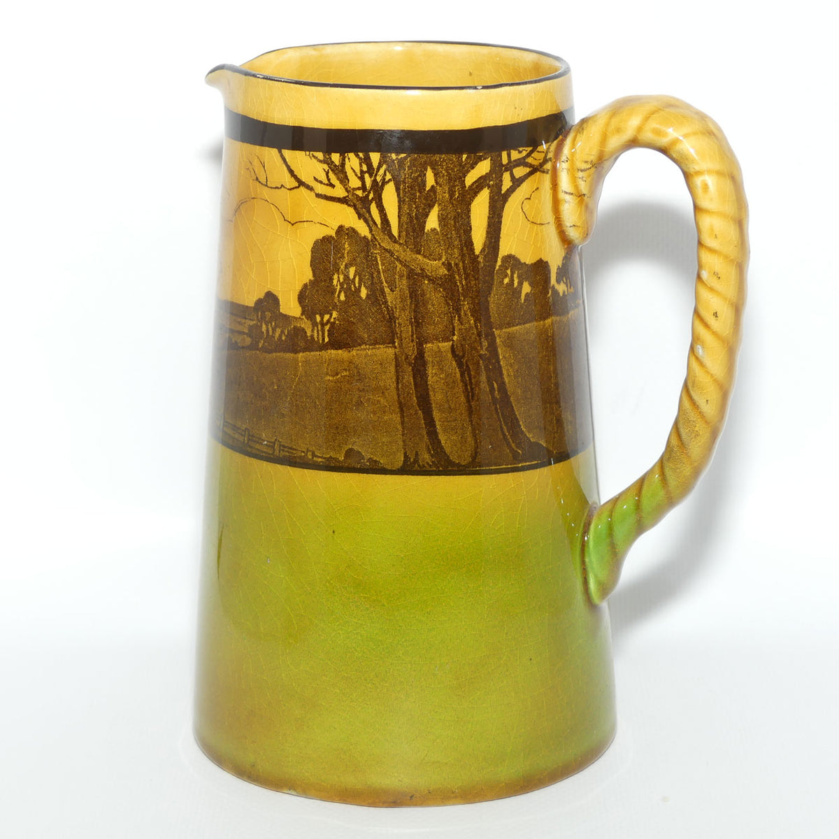 Royal Doulton Haystacks Holbein glaze jug D2538