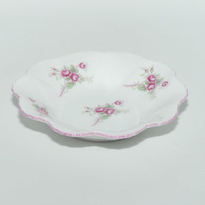 Shelley Dainty shape Bridal Rose round pin dish | Pattern 13545