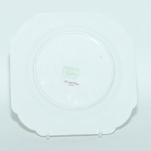 Shelley Dainty shape Bridal Rose square tea plate | Pattern 13545